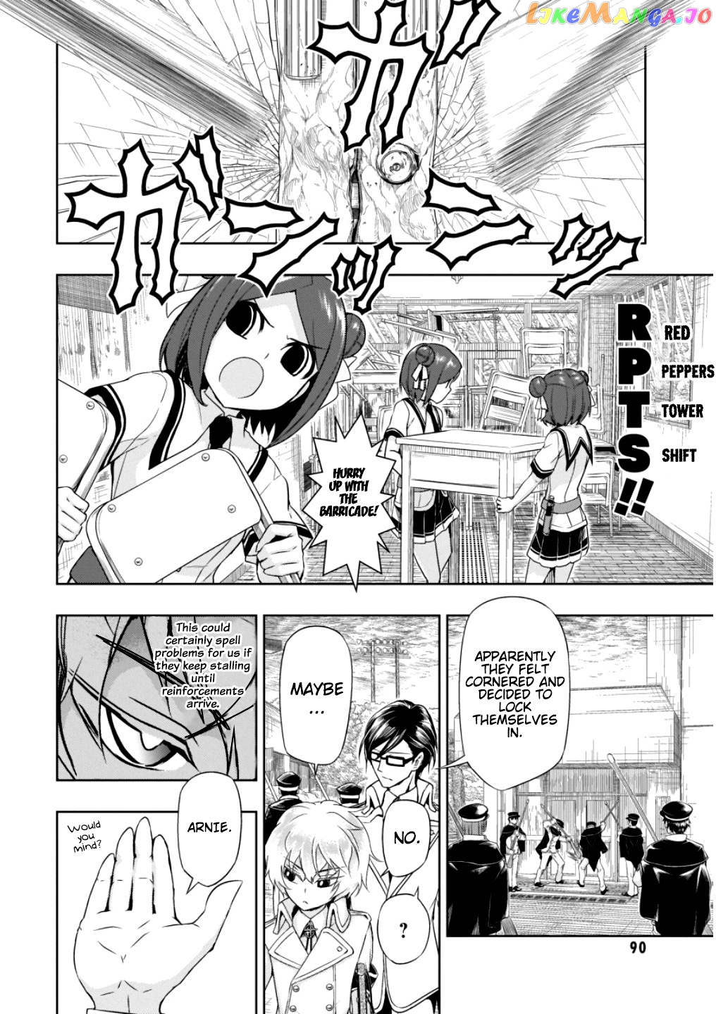 Busou Shoujo Machiavellianism chapter 50 - page 9