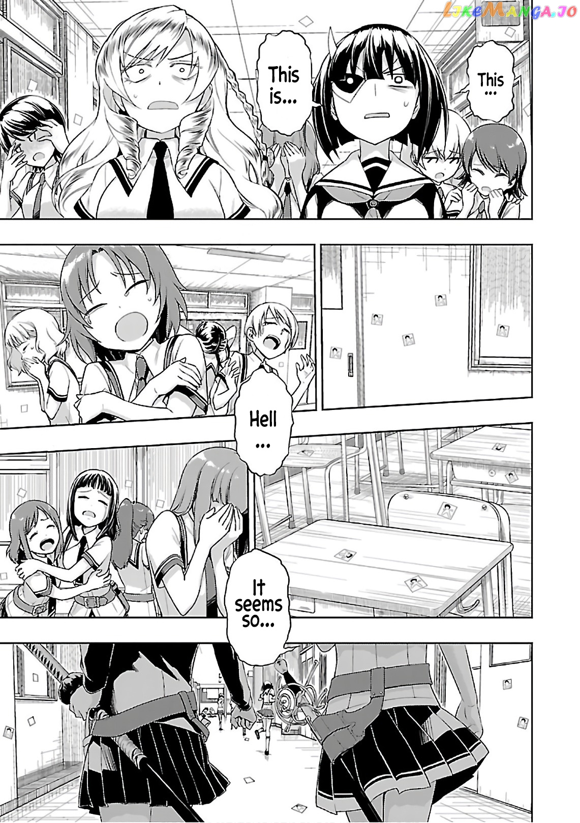 Busou Shoujo Machiavellianism chapter 38 - page 6