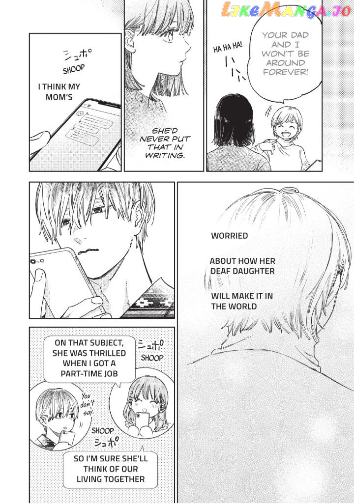 Yubisaki to Renren chapter 29 - page 22