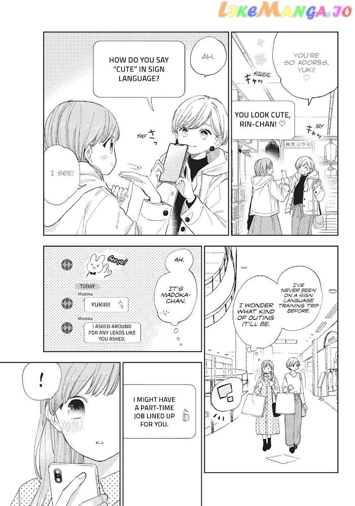 Yubisaki to Renren chapter 14 - page 3