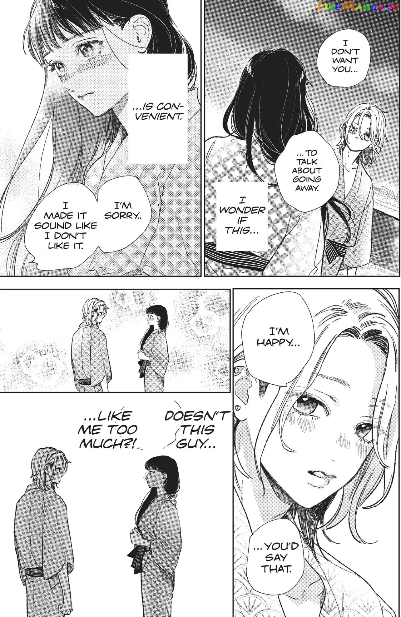 Yubisaki to Renren chapter 32 - page 19