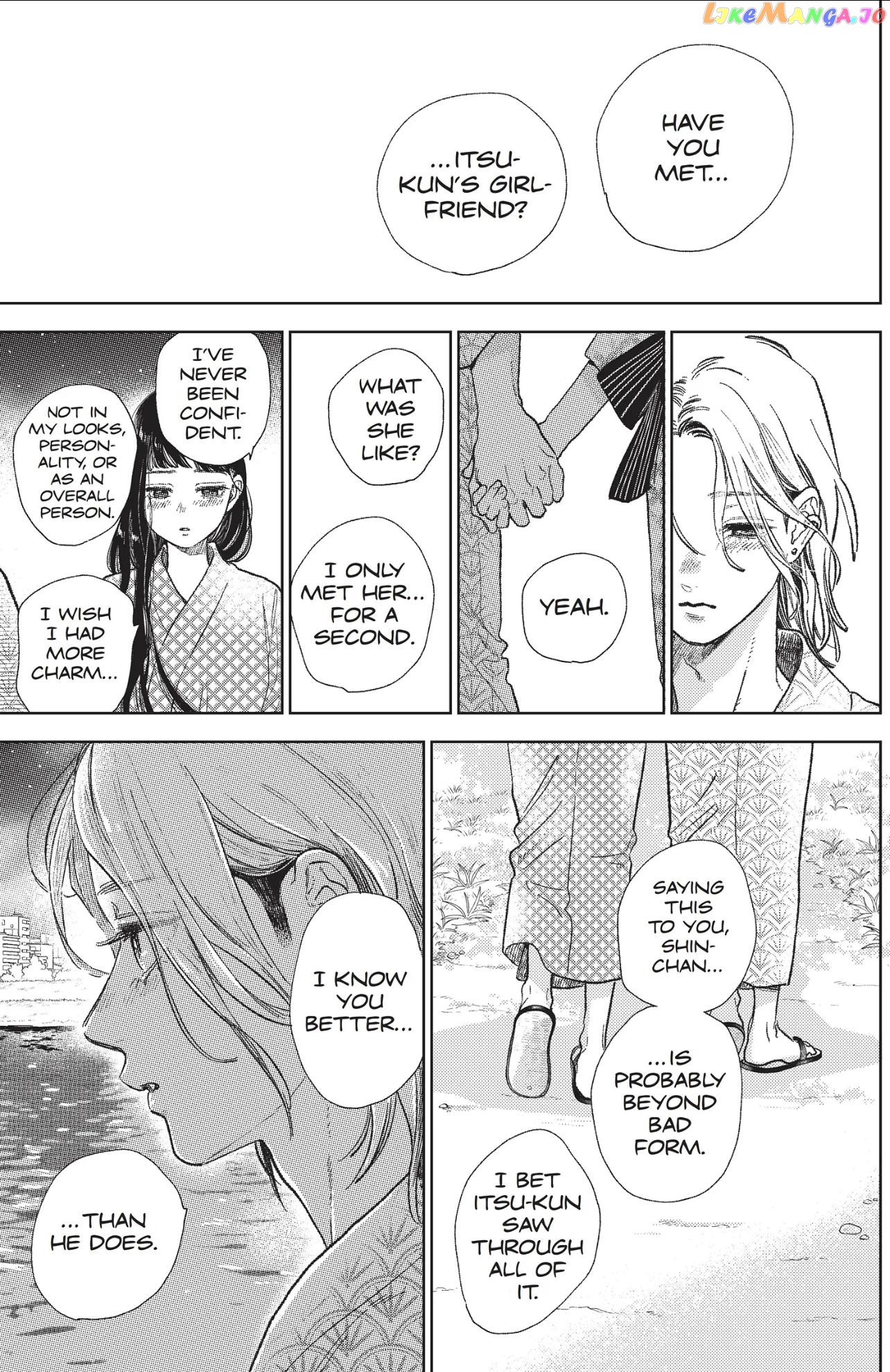 Yubisaki to Renren chapter 32 - page 21