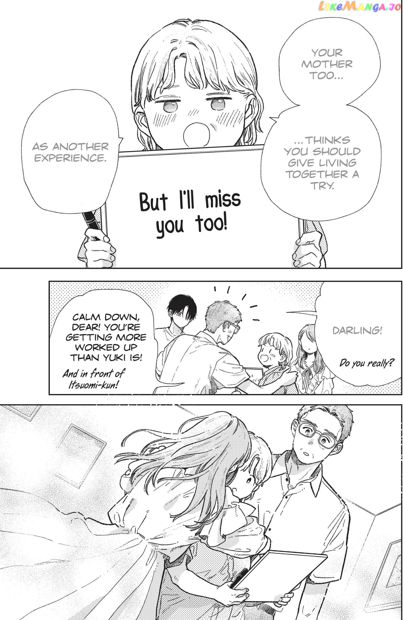 Yubisaki to Renren chapter 32 - page 33