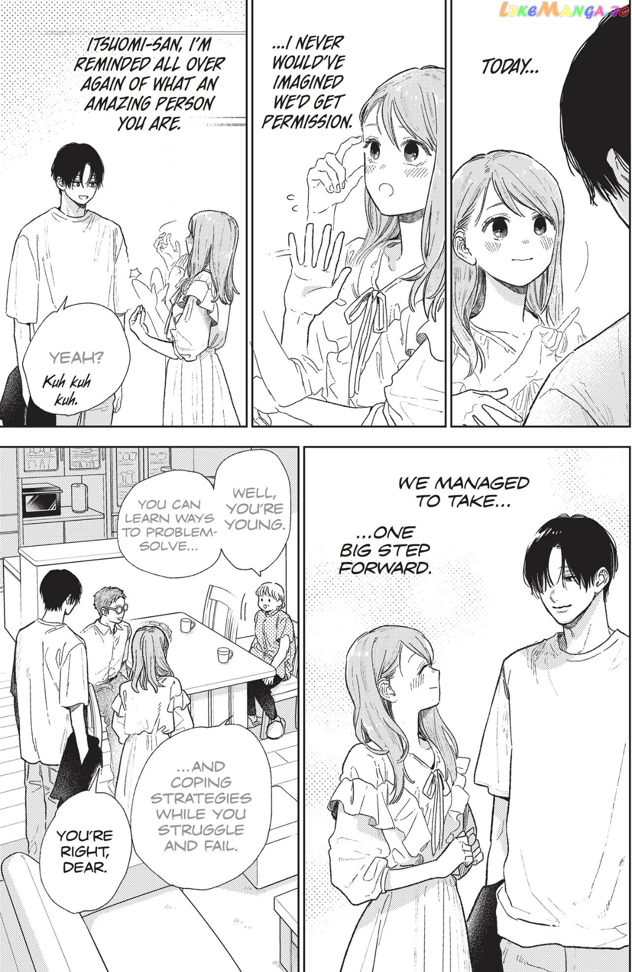 Yubisaki to Renren chapter 32 - page 35
