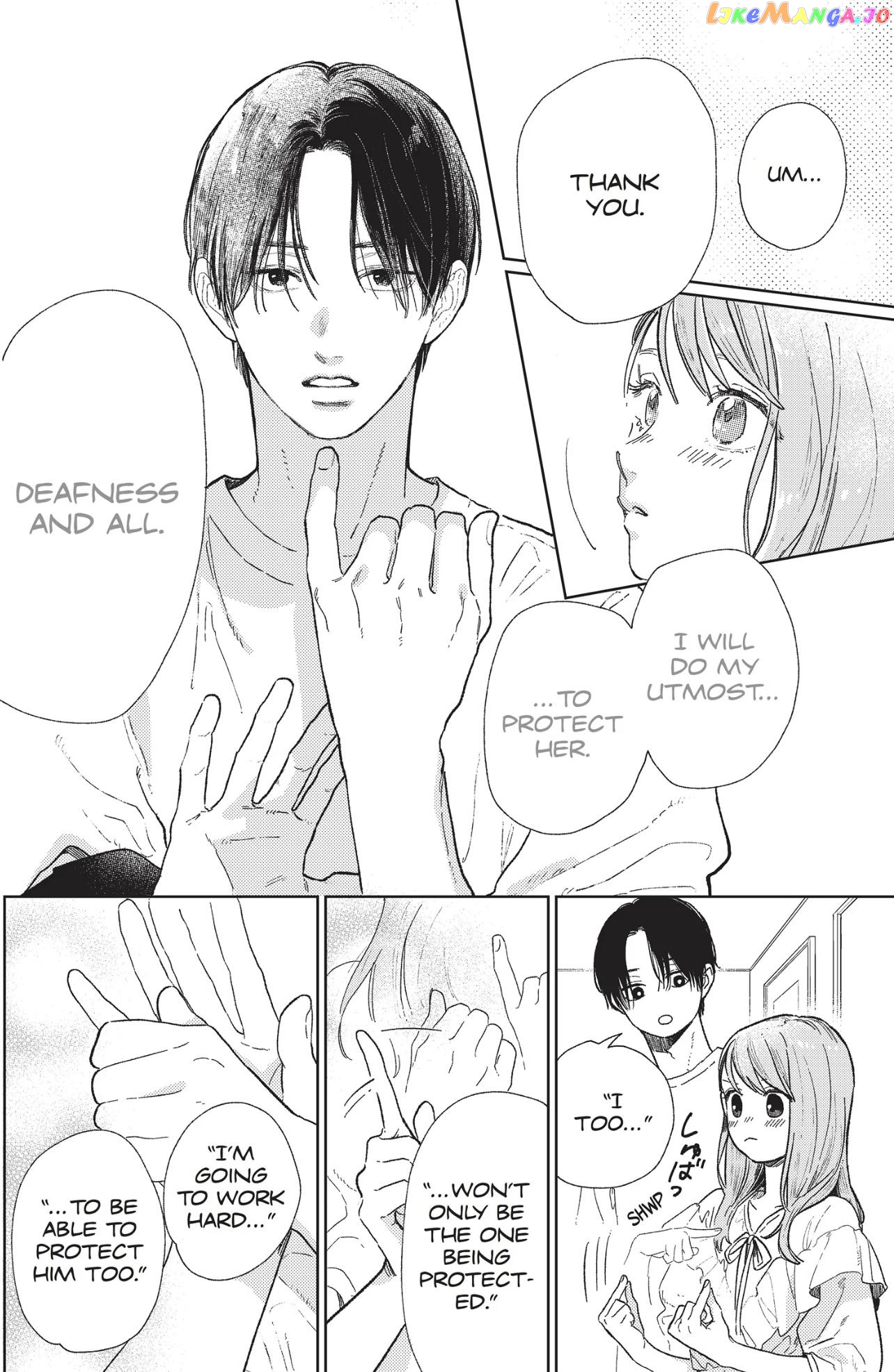 Yubisaki to Renren chapter 32 - page 36