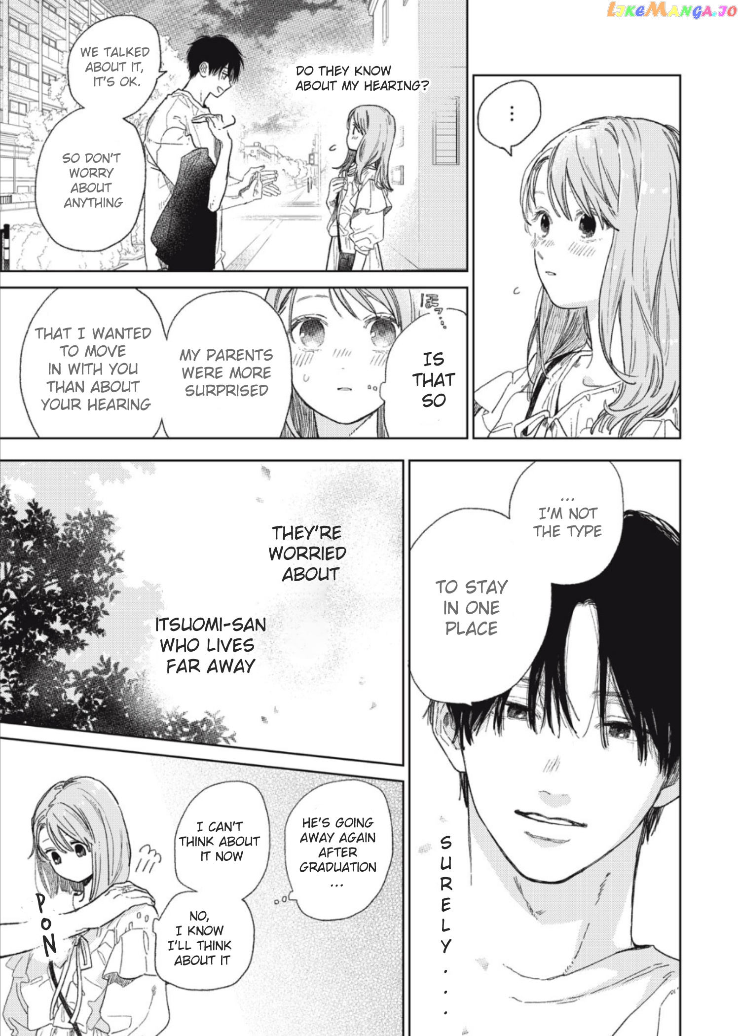 Yubisaki to Renren chapter 33 - page 10