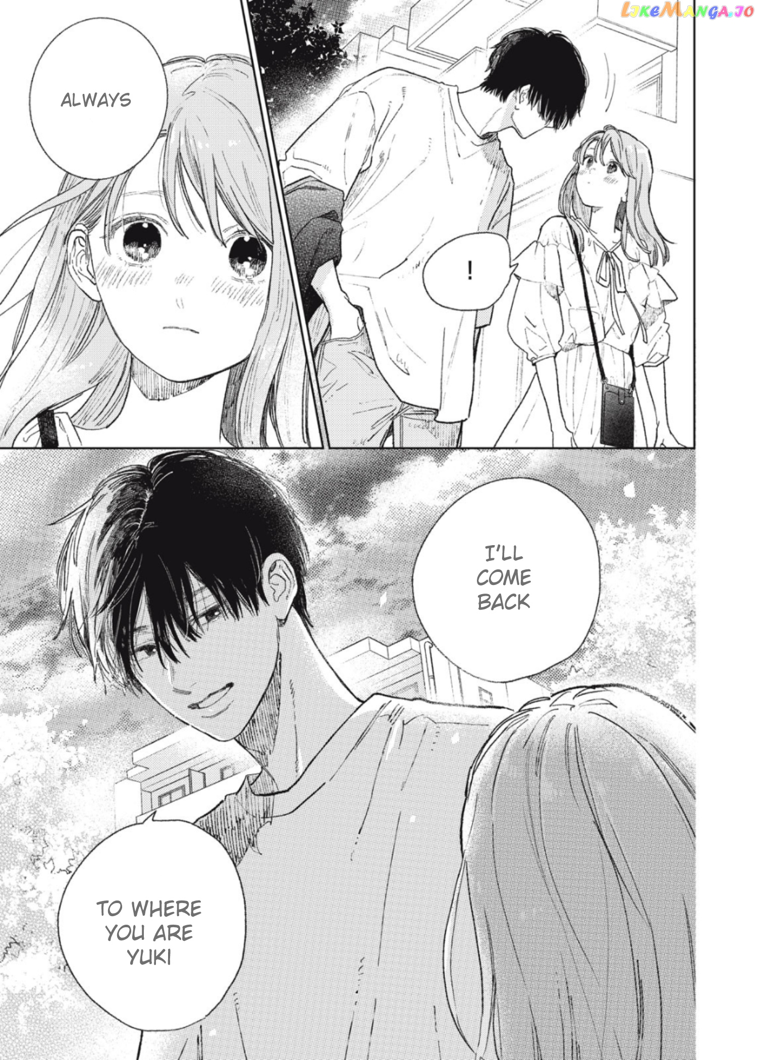 Yubisaki to Renren chapter 33 - page 12