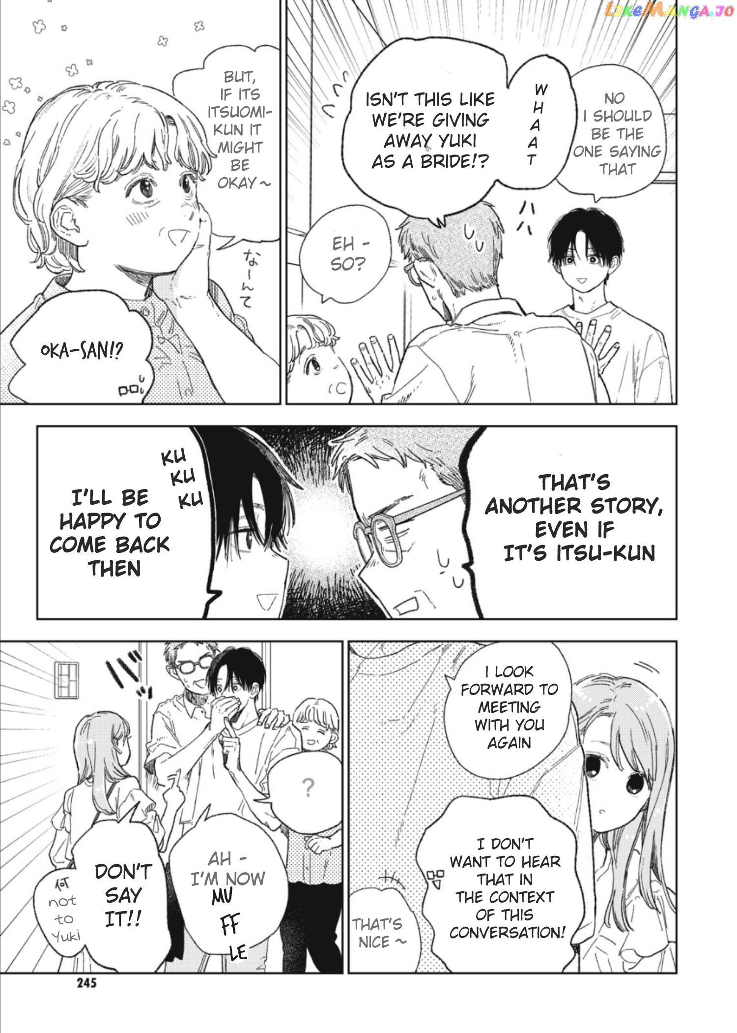 Yubisaki to Renren chapter 33 - page 4