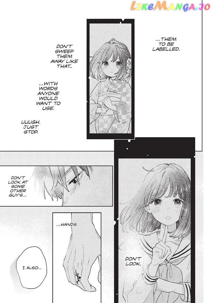 Yubisaki to Renren chapter 17 - page 32