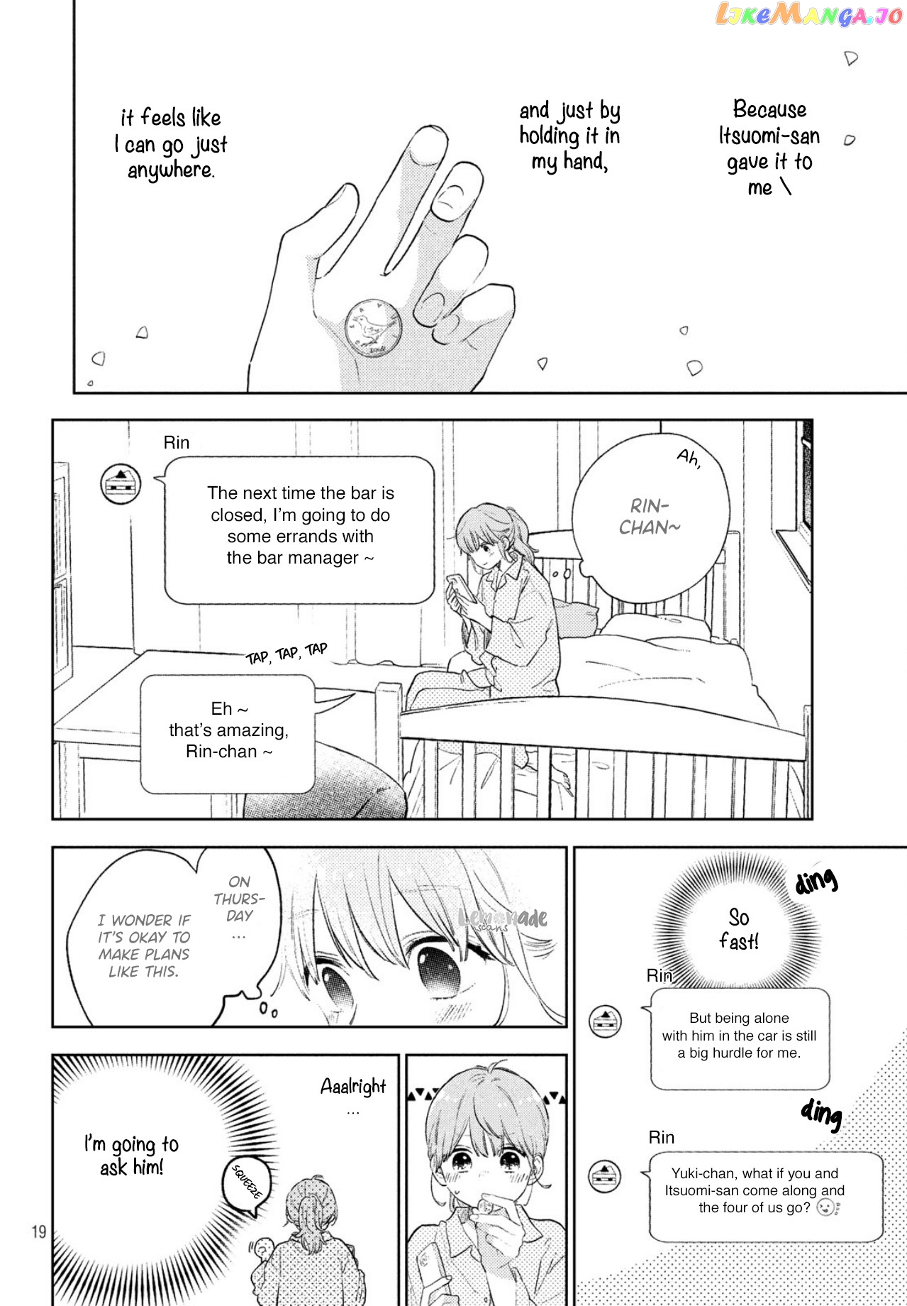 Yubisaki to Renren chapter 5 - page 21