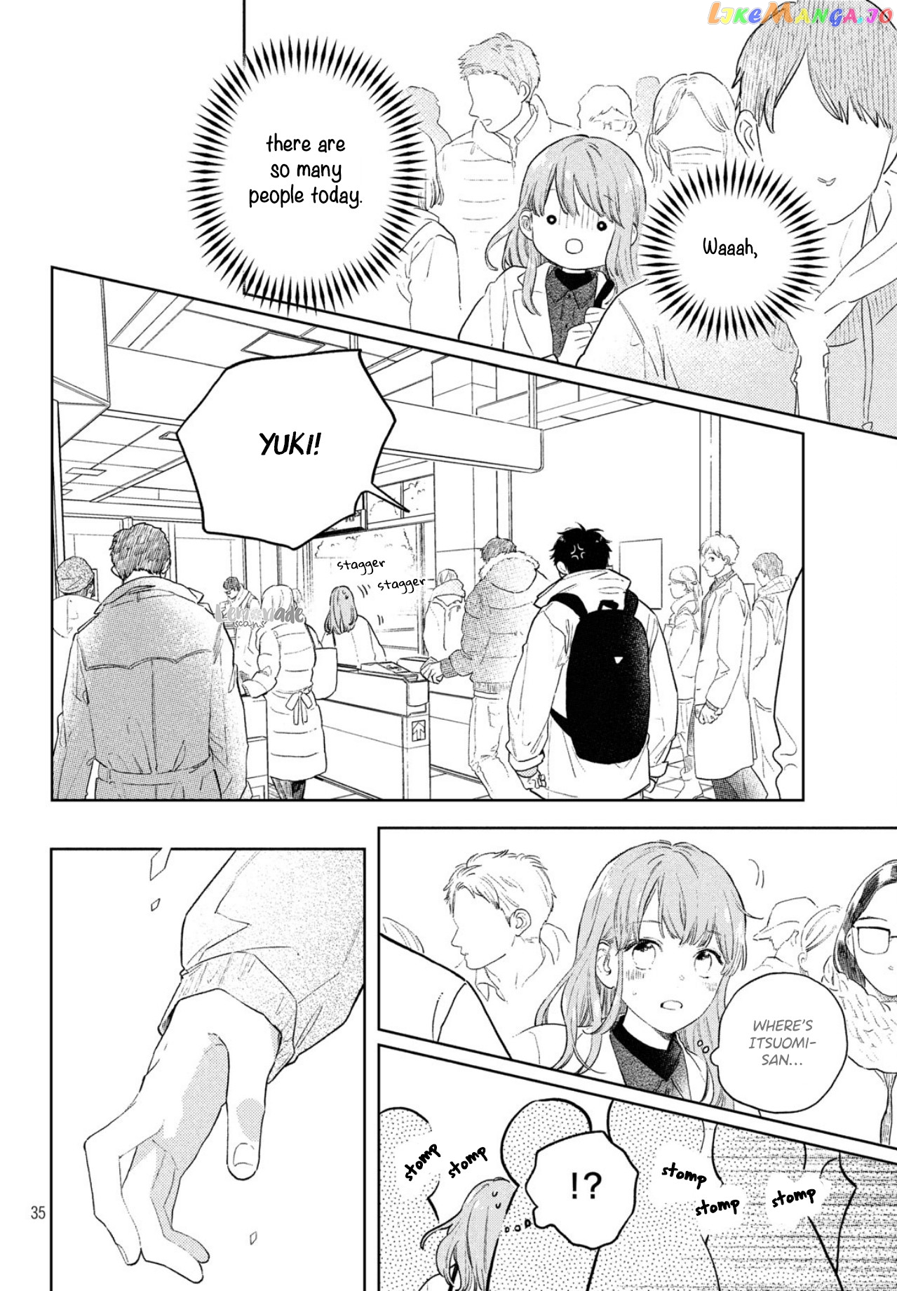 Yubisaki to Renren chapter 5 - page 37