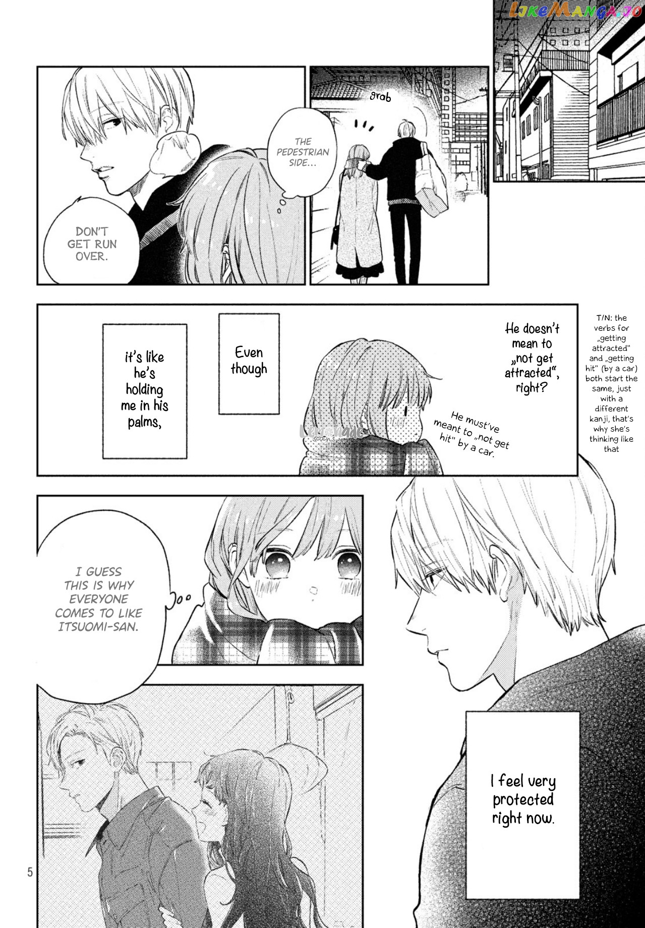 Yubisaki to Renren chapter 5 - page 7