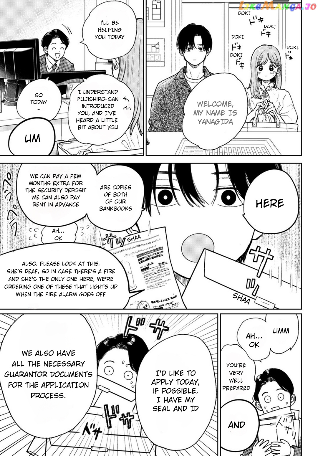 Yubisaki to Renren chapter 34 - page 9