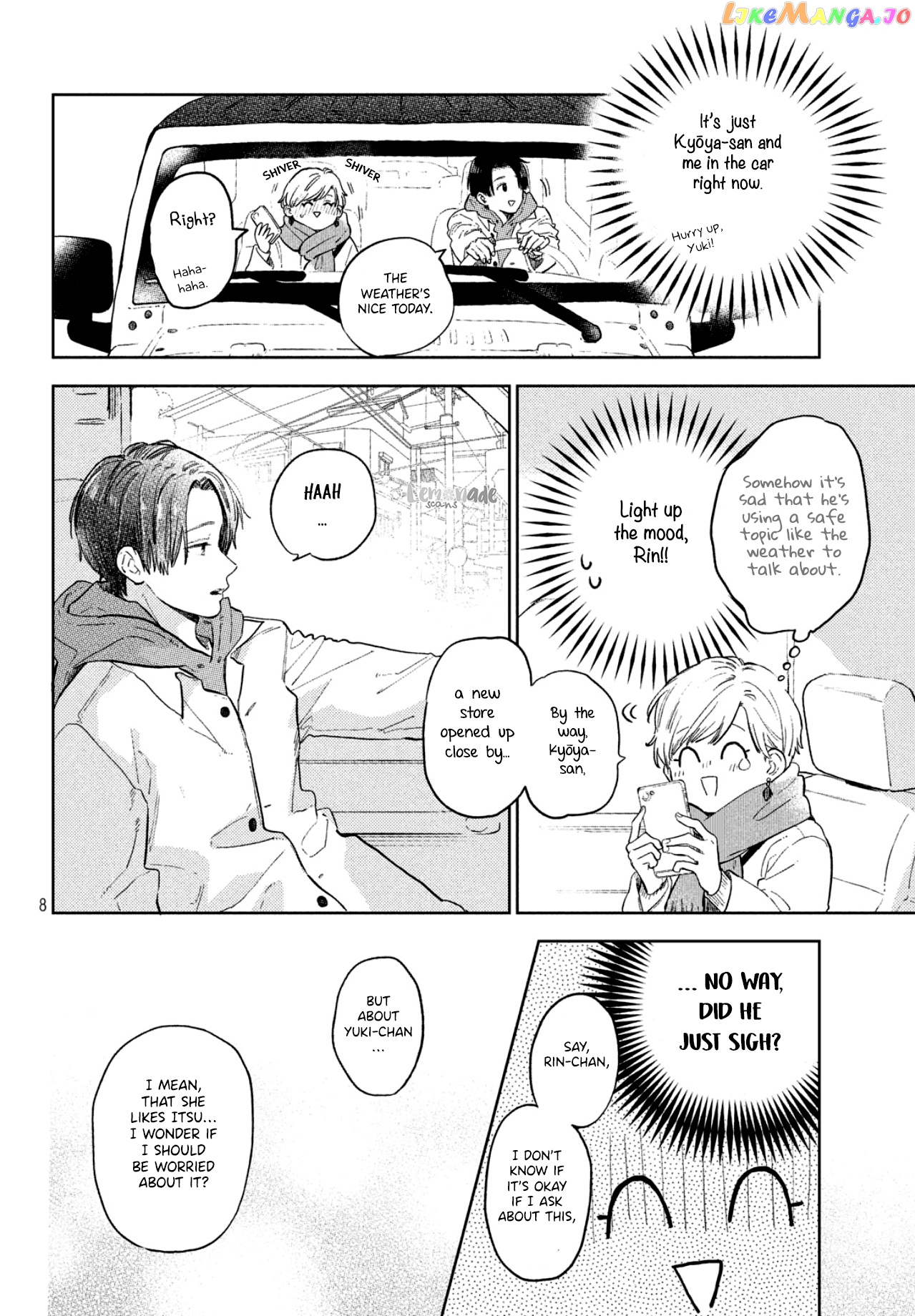 Yubisaki to Renren chapter 6 - page 10