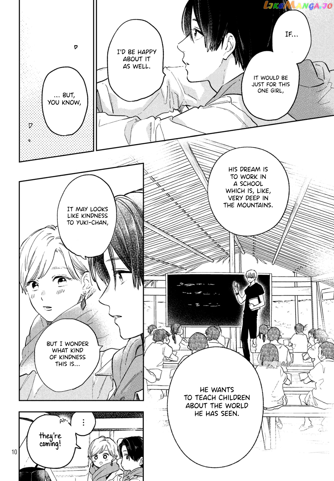 Yubisaki to Renren chapter 6 - page 12