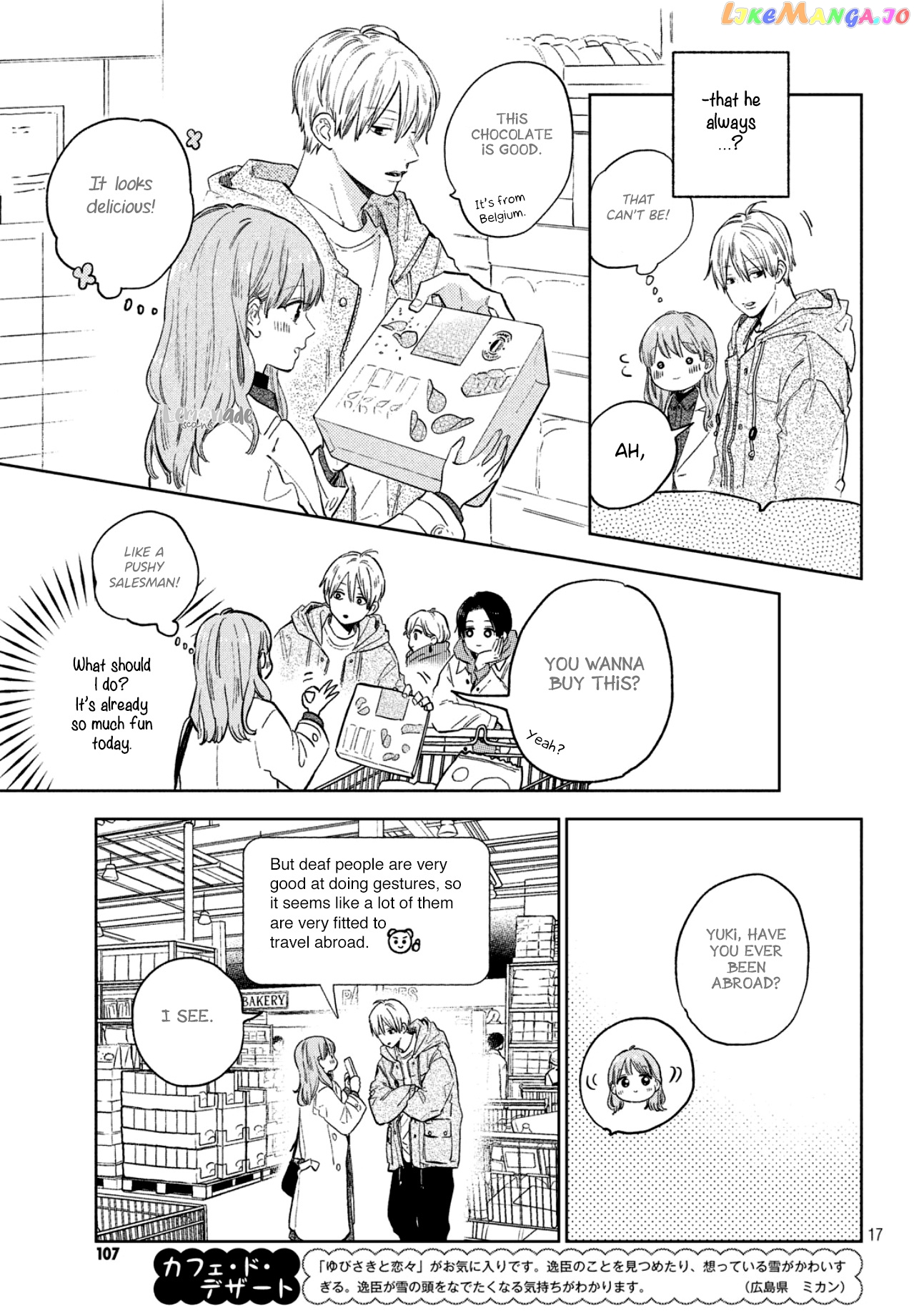Yubisaki to Renren chapter 6 - page 19