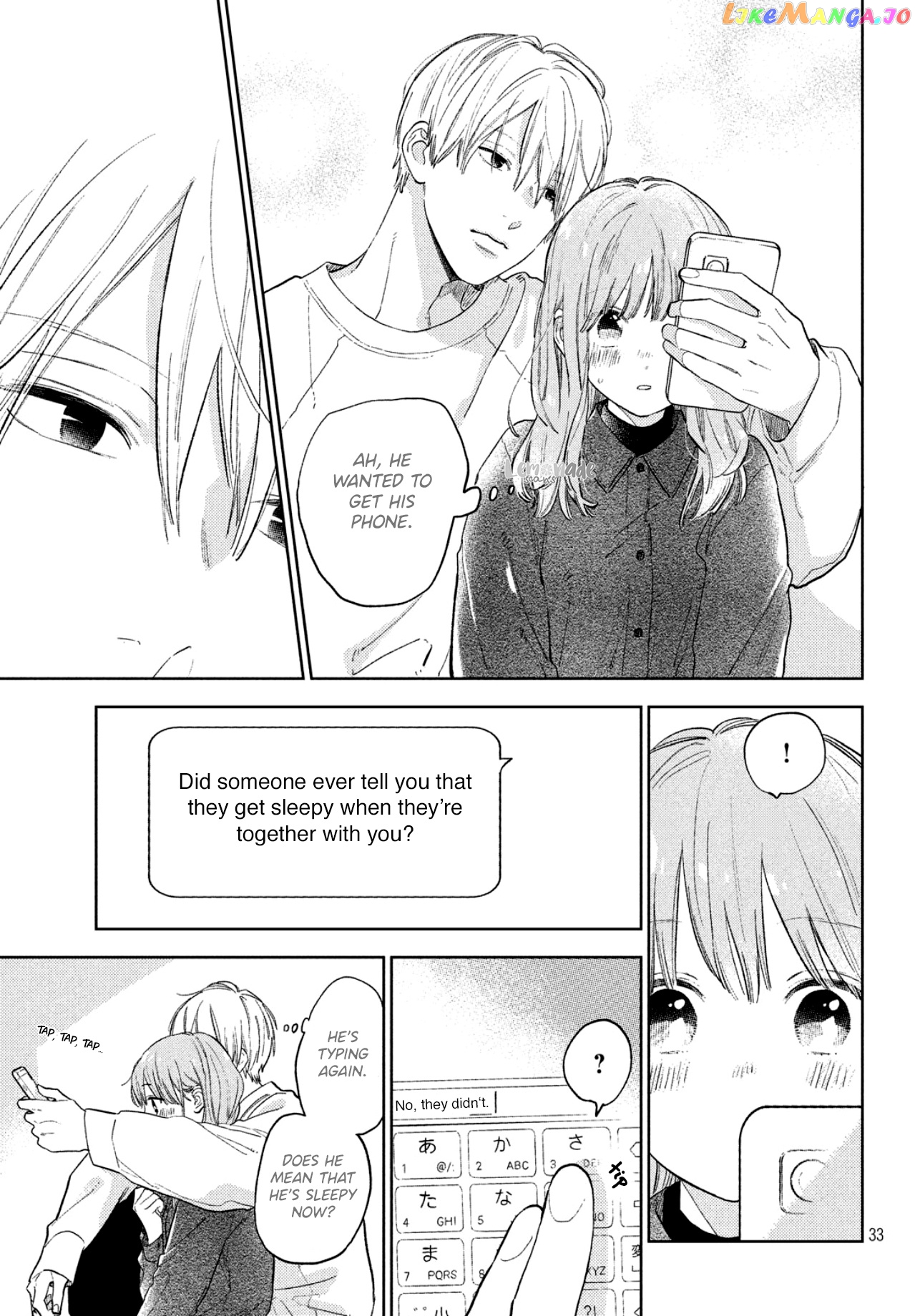 Yubisaki to Renren chapter 6 - page 35