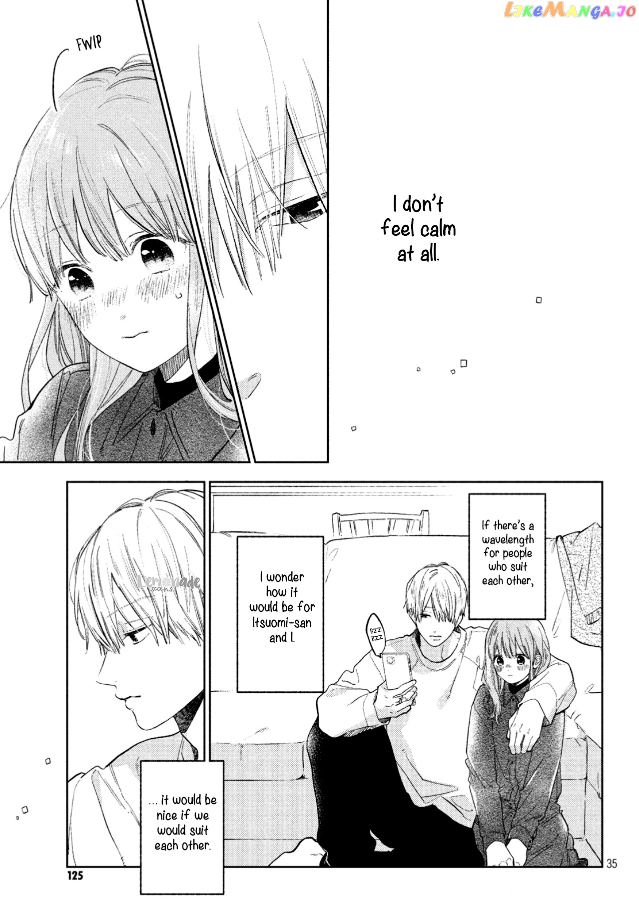 Yubisaki to Renren chapter 6 - page 37