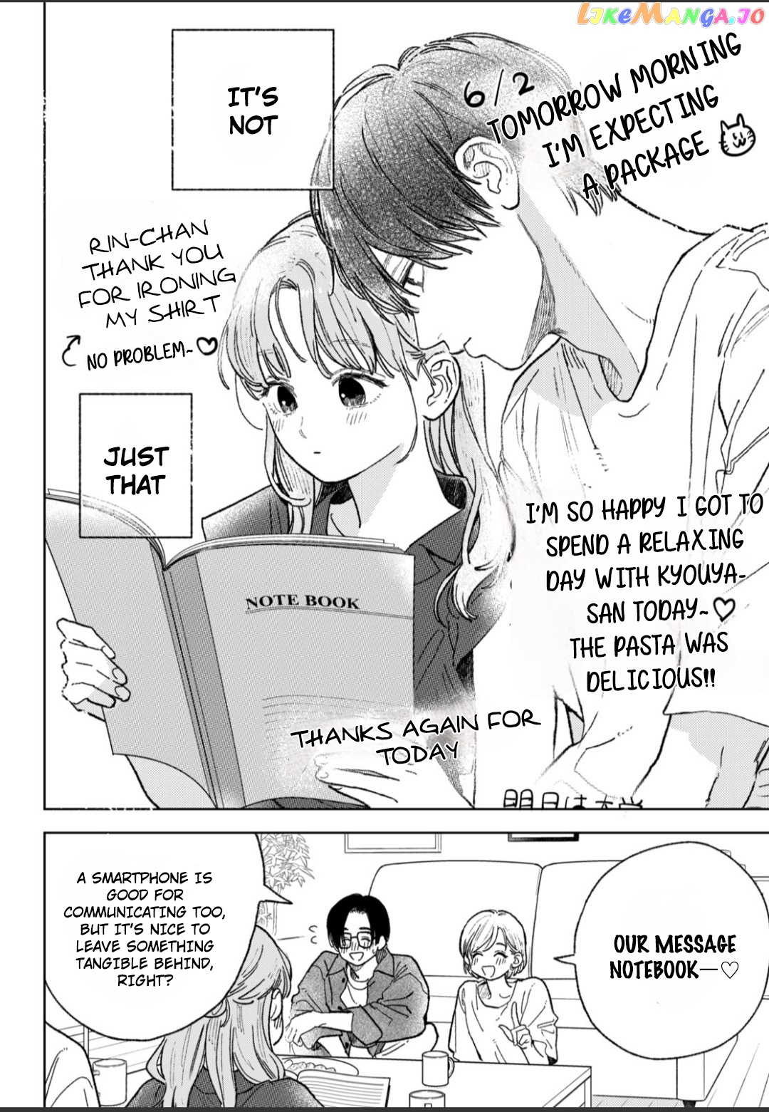 Yubisaki to Renren chapter 35 - page 10