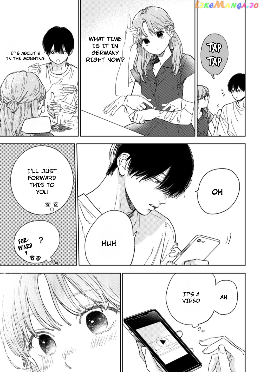 Yubisaki to Renren chapter 35 - page 13