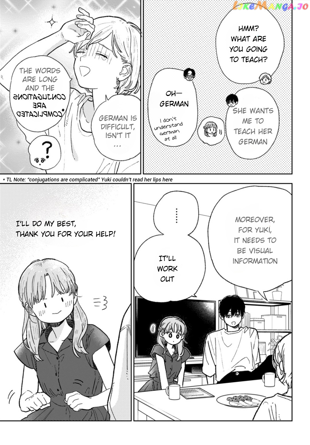 Yubisaki to Renren chapter 35 - page 21