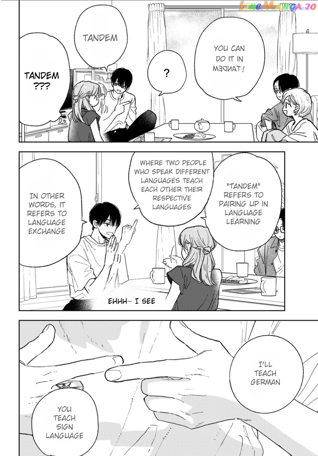 Yubisaki to Renren chapter 35 - page 22