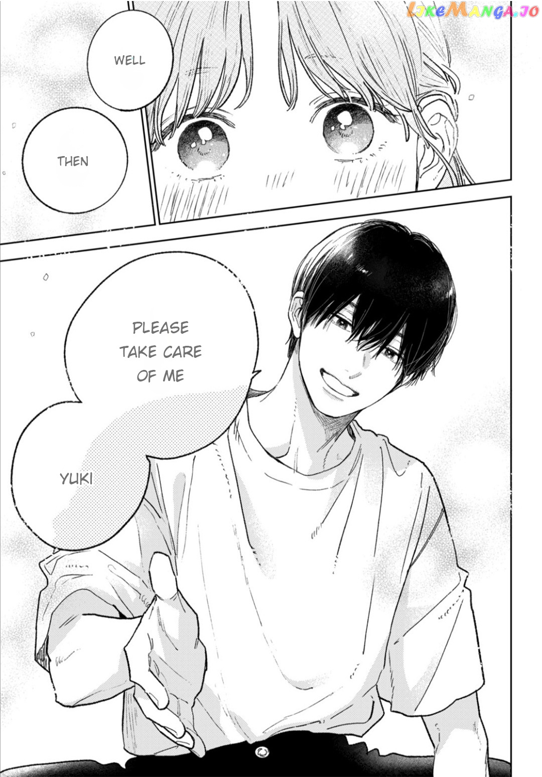 Yubisaki to Renren chapter 35 - page 23