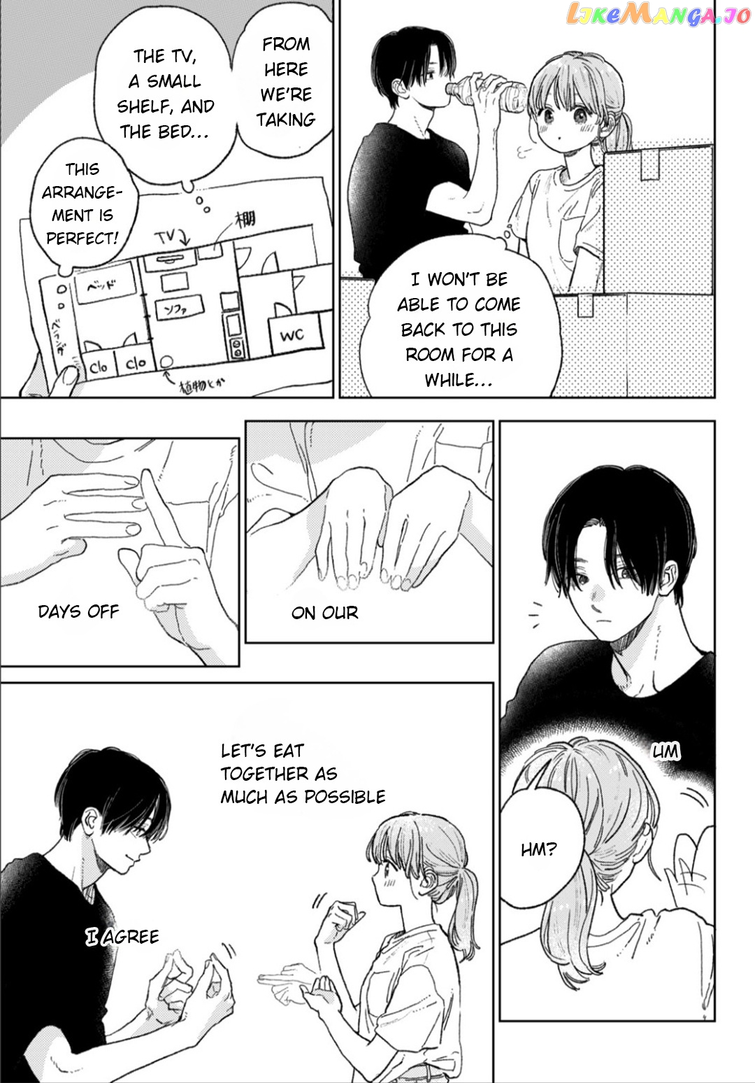 Yubisaki to Renren chapter 35 - page 29