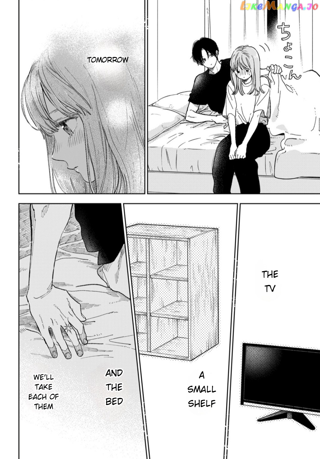 Yubisaki to Renren chapter 35 - page 34