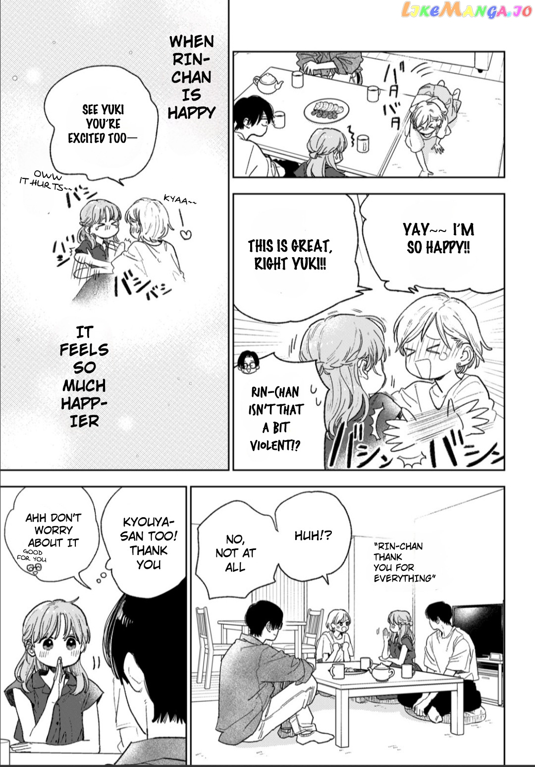 Yubisaki to Renren chapter 35 - page 7