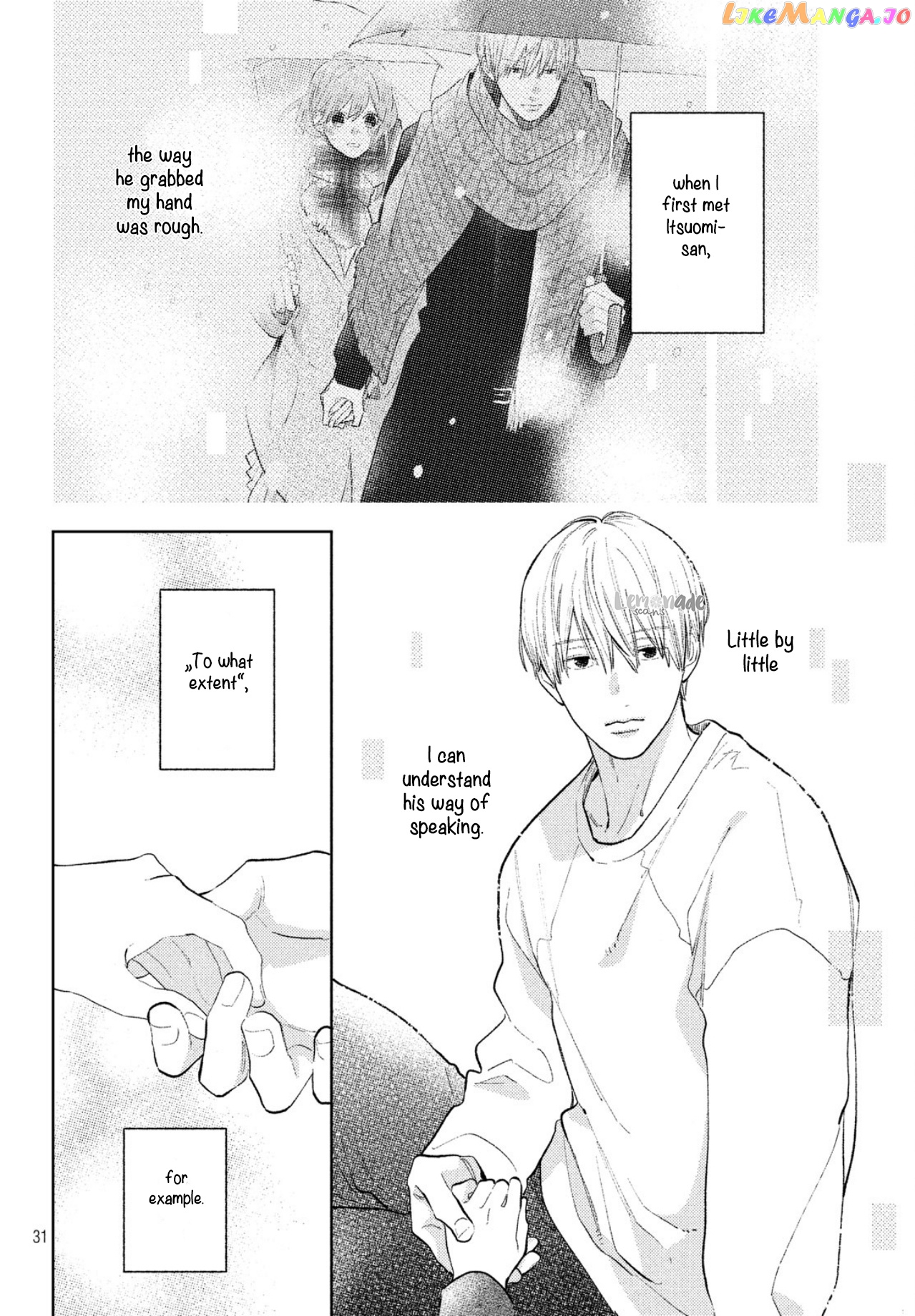 Yubisaki to Renren chapter 7 - page 31