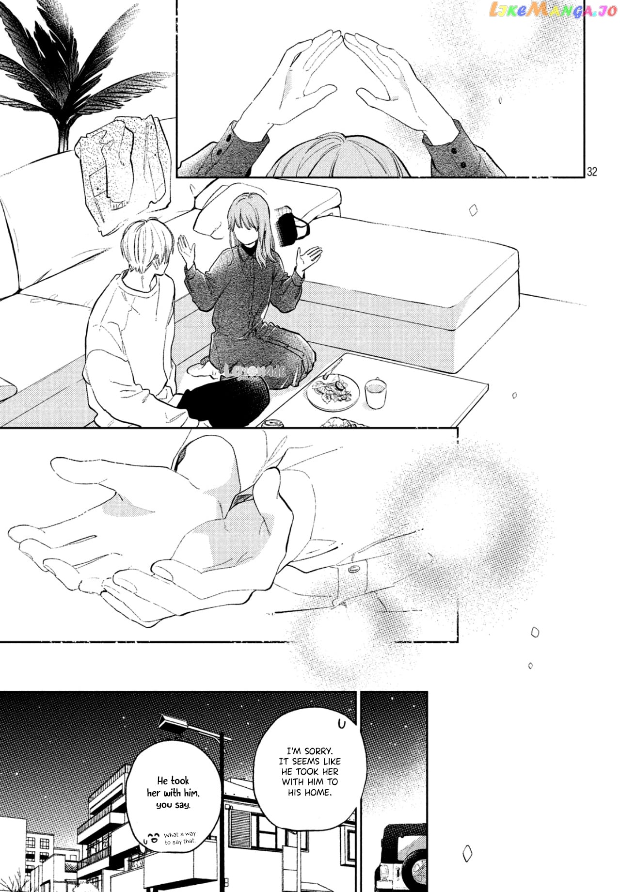 Yubisaki to Renren chapter 7 - page 32