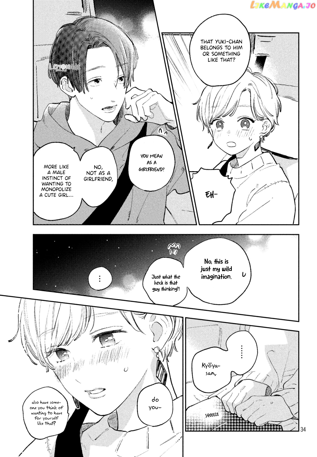 Yubisaki to Renren chapter 7 - page 34