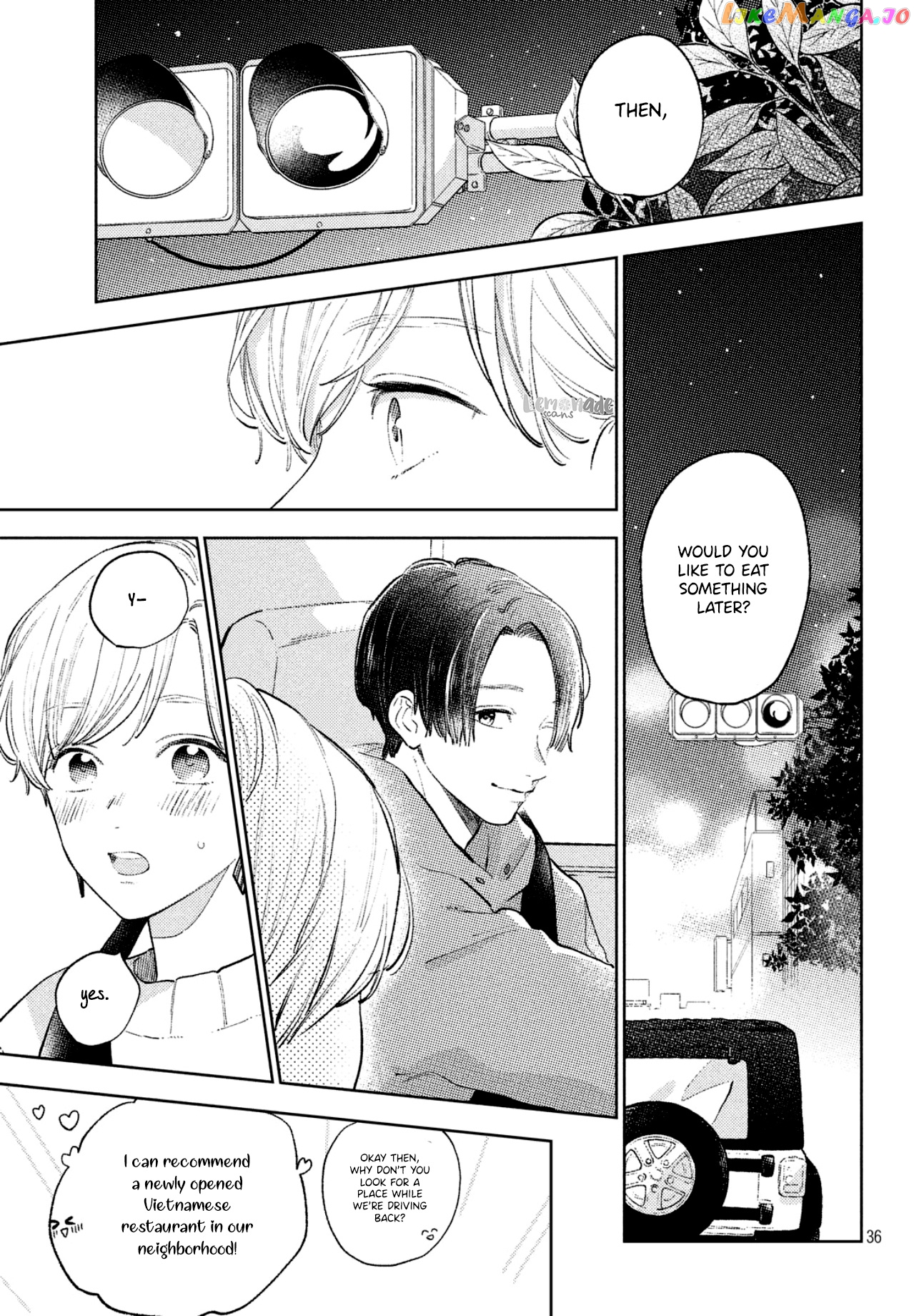 Yubisaki to Renren chapter 7 - page 36