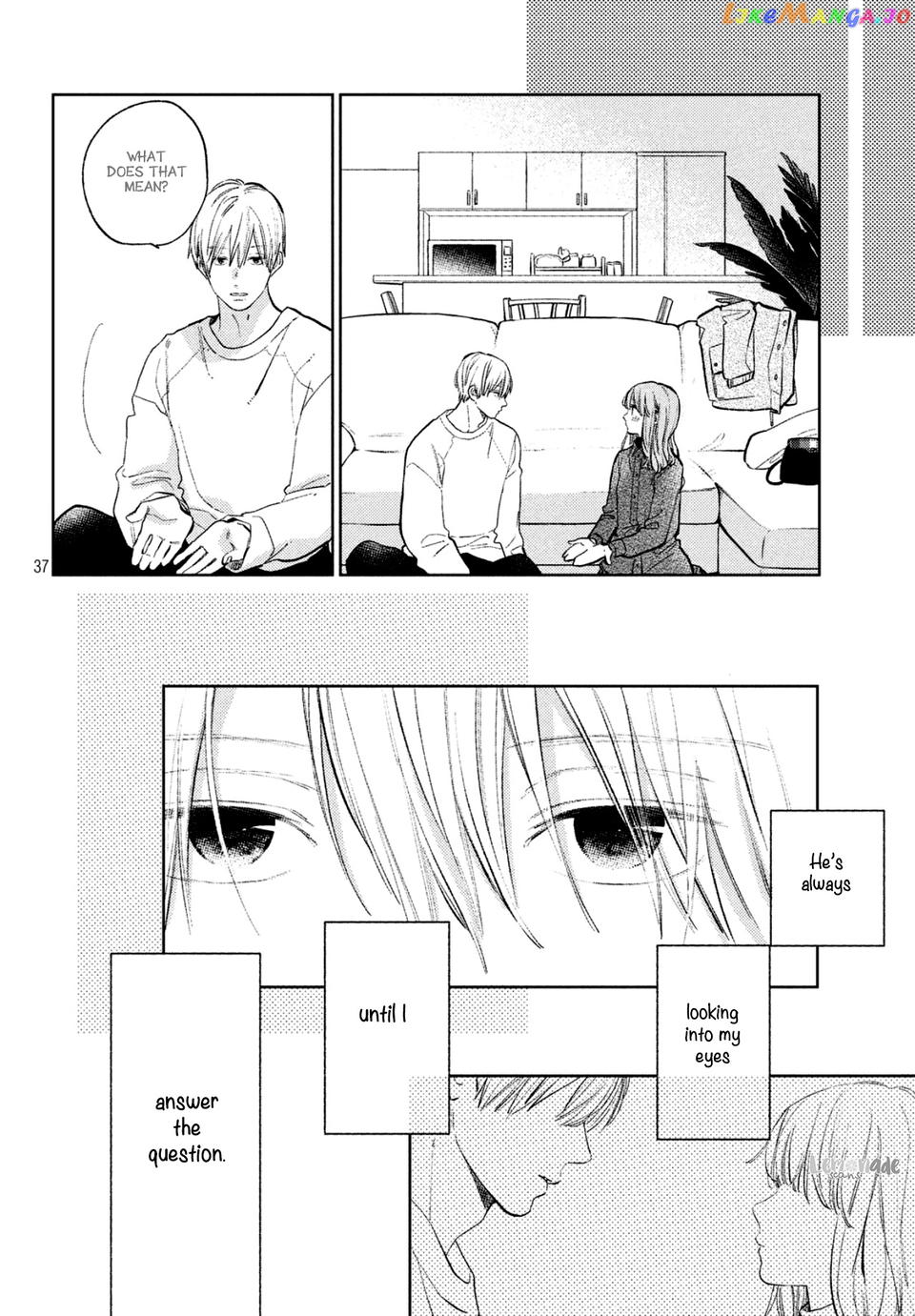 Yubisaki to Renren chapter 7 - page 37