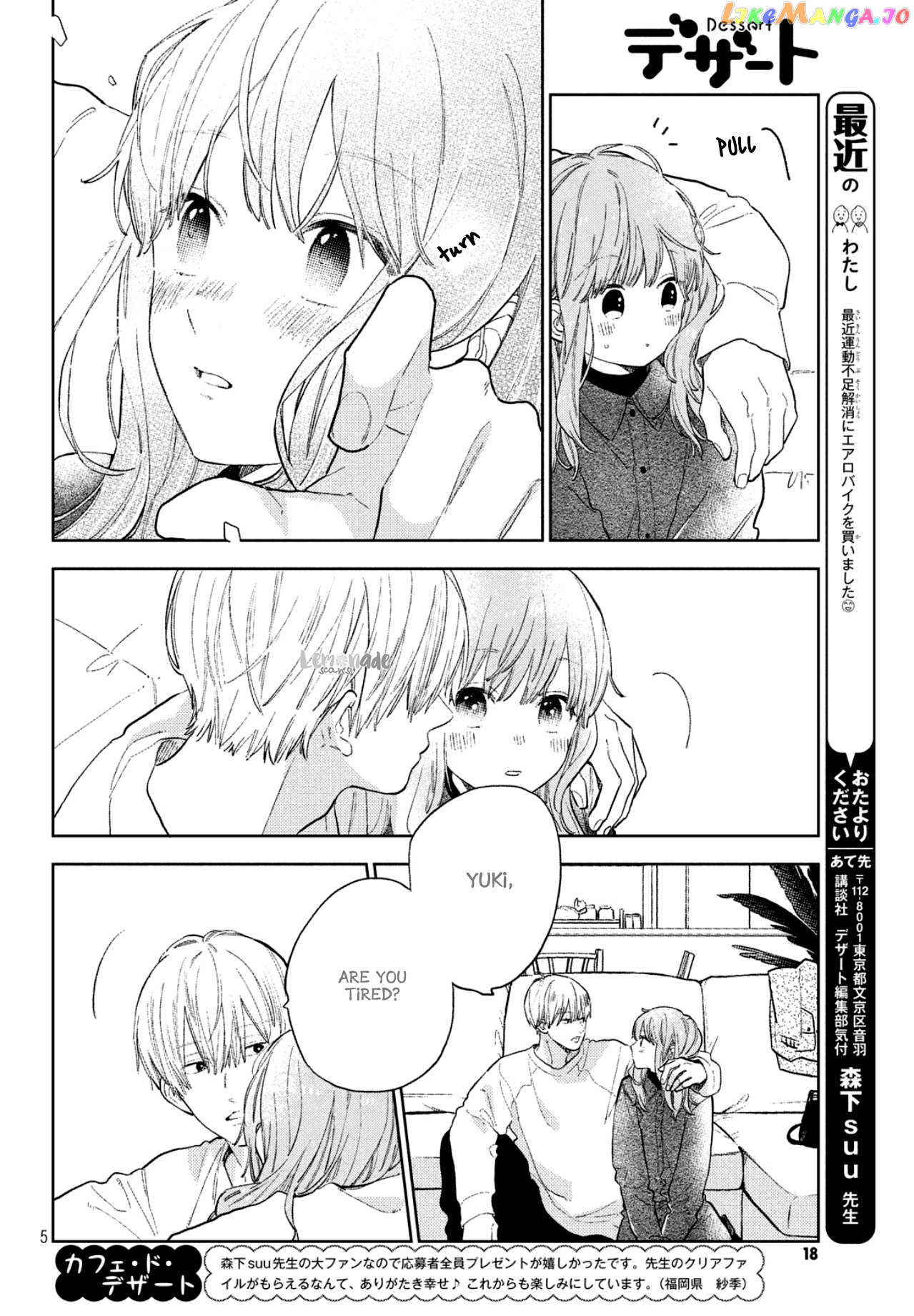 Yubisaki to Renren chapter 7 - page 5