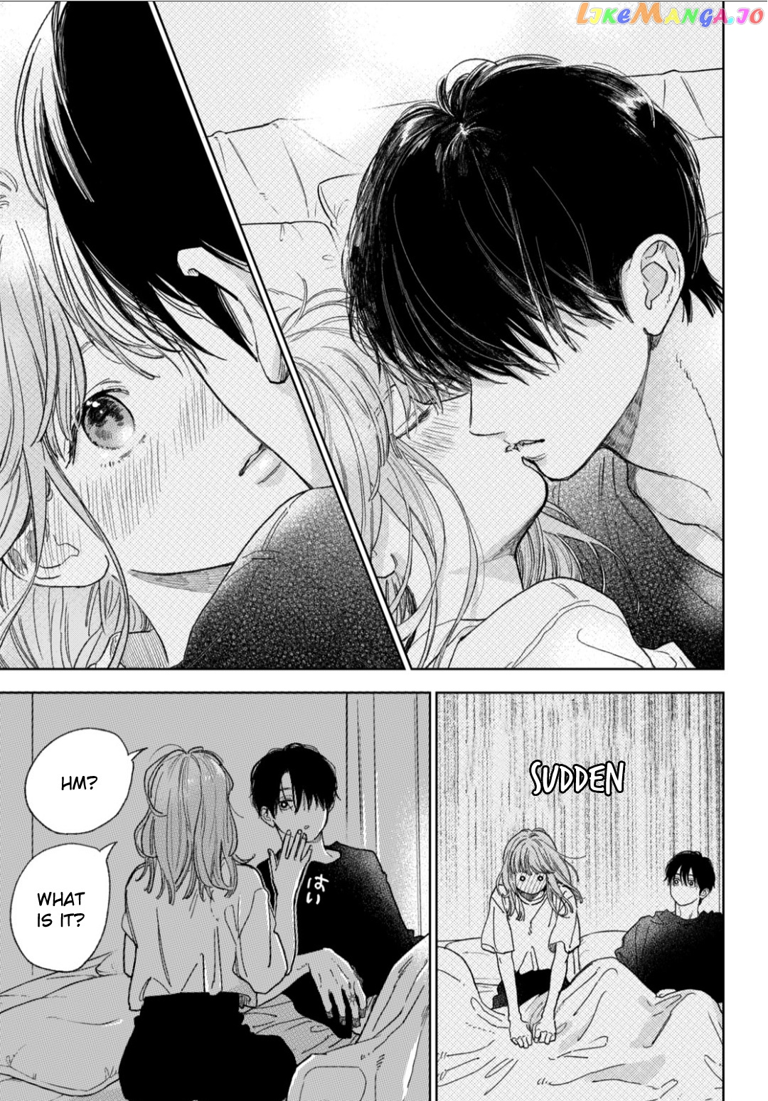 Yubisaki to Renren chapter 36 - page 13