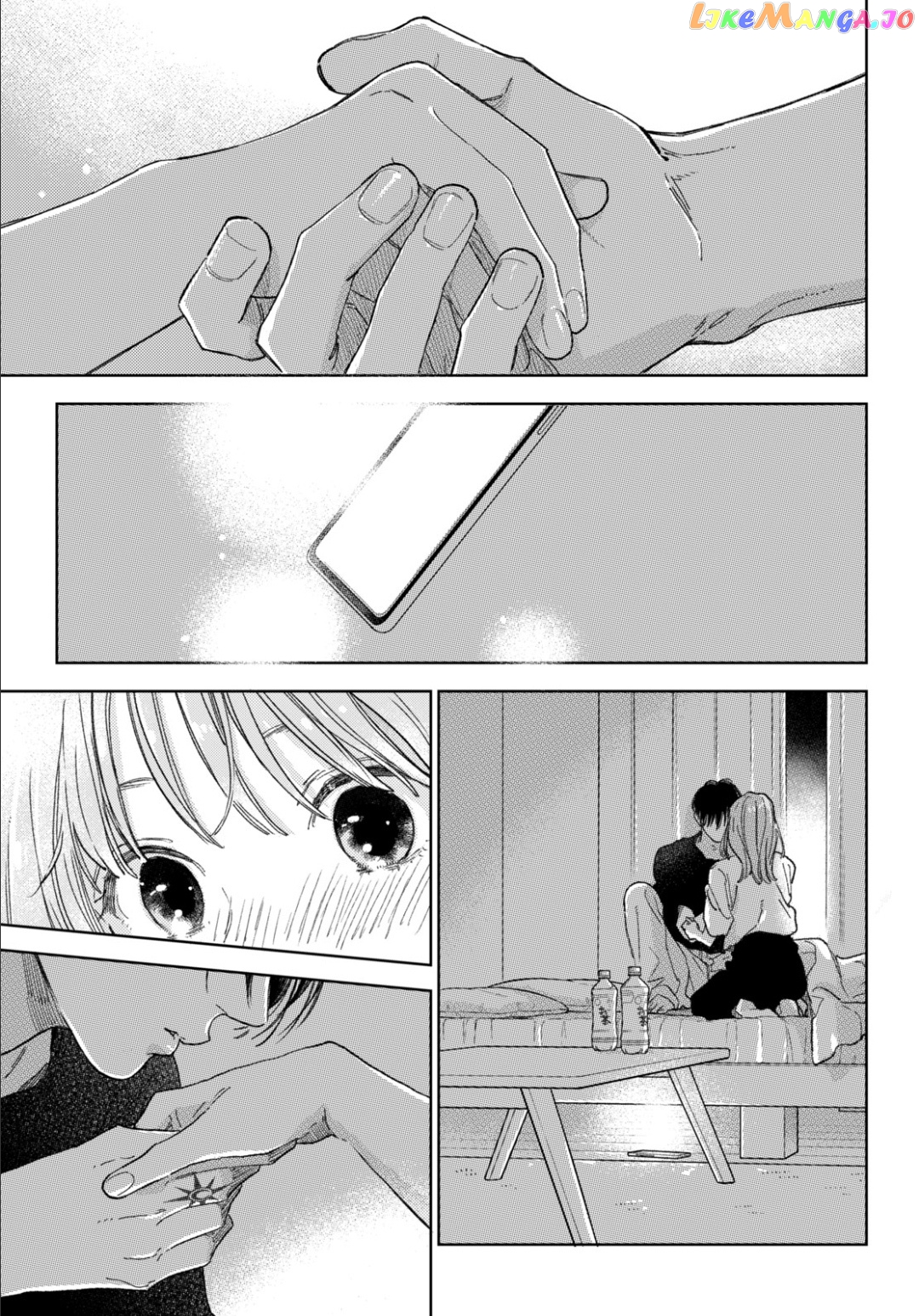 Yubisaki to Renren chapter 36 - page 17