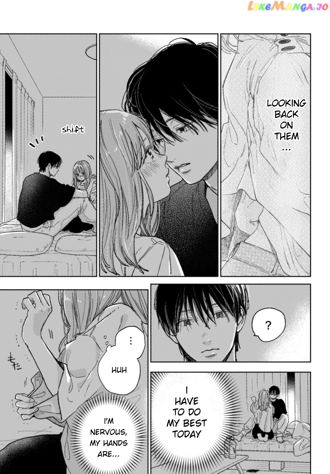 Yubisaki to Renren chapter 36 - page 21