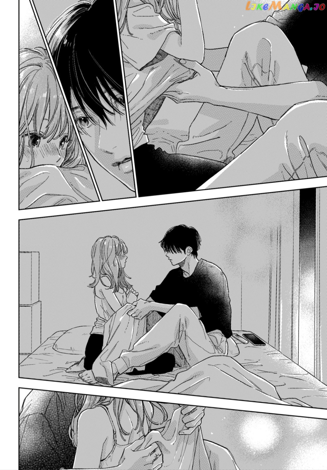 Yubisaki to Renren chapter 36 - page 22