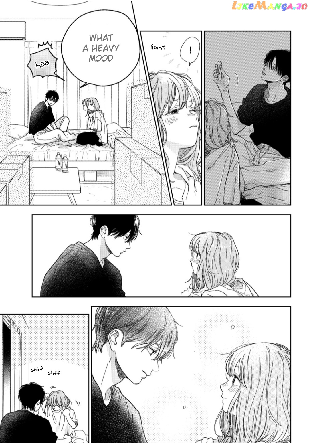 Yubisaki to Renren chapter 36 - page 27