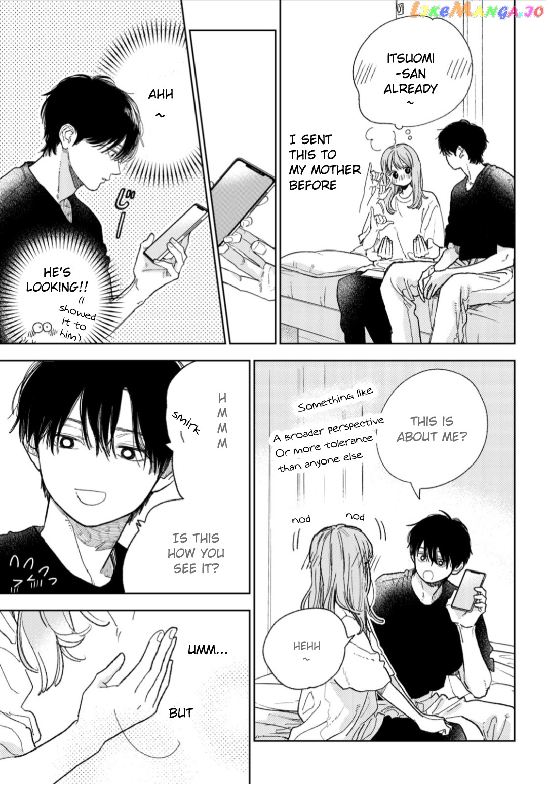 Yubisaki to Renren chapter 36 - page 31
