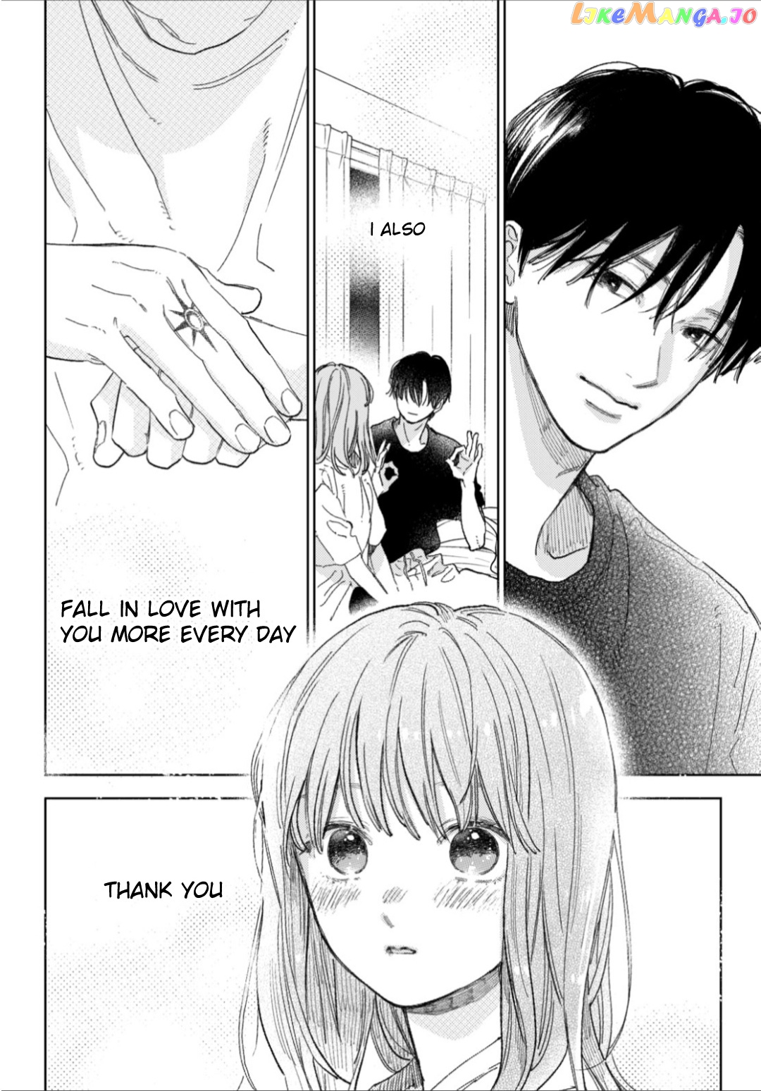 Yubisaki to Renren chapter 36 - page 34