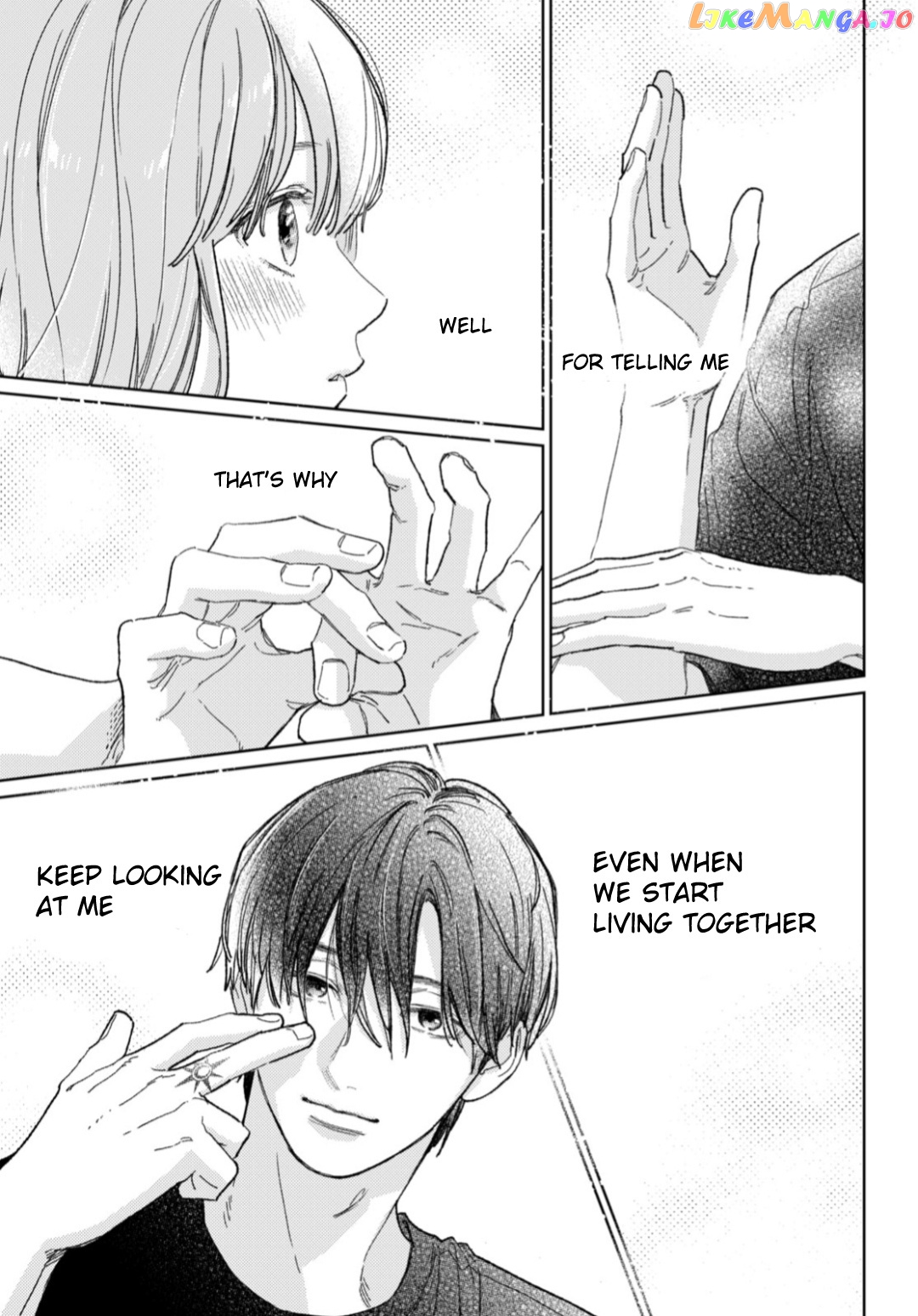 Yubisaki to Renren chapter 36 - page 35
