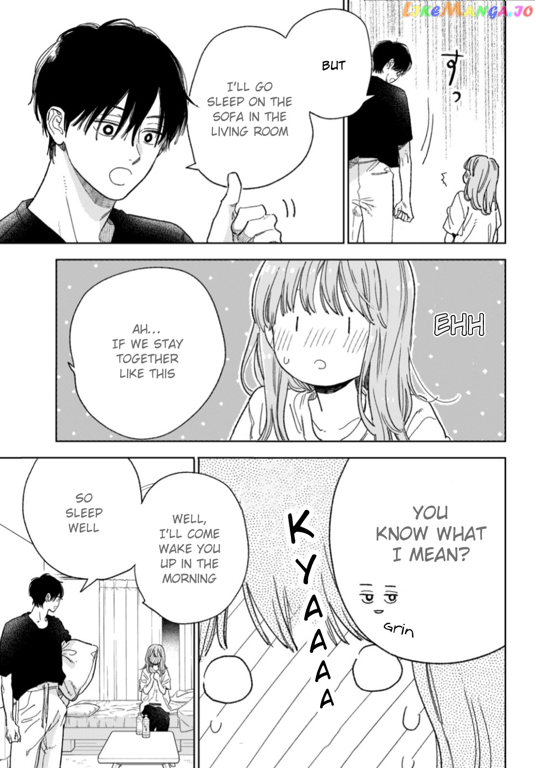 Yubisaki to Renren chapter 36 - page 37