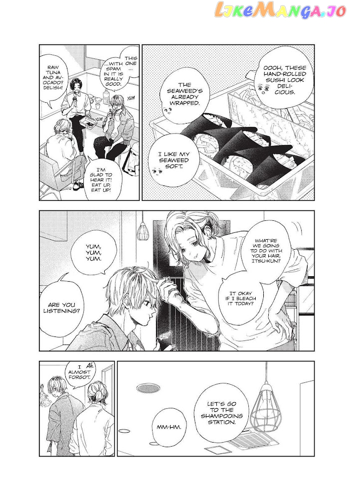 Yubisaki to Renren chapter 20.5 - page 4