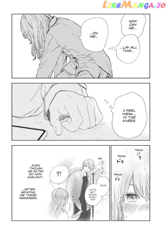 Yubisaki to Renren chapter 21 - page 36