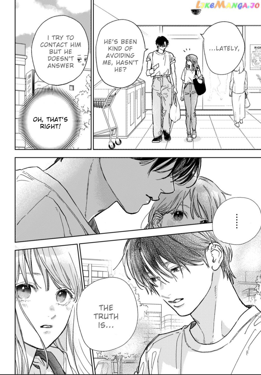 Yubisaki to Renren chapter 37 - page 21