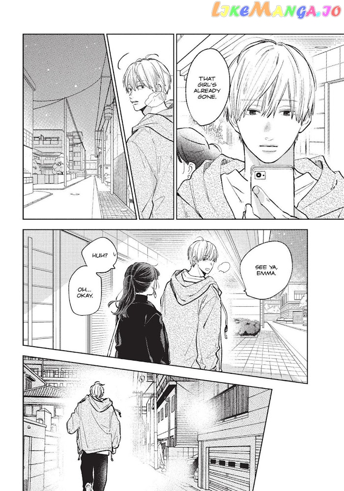 Yubisaki to Renren chapter 8 - page 14
