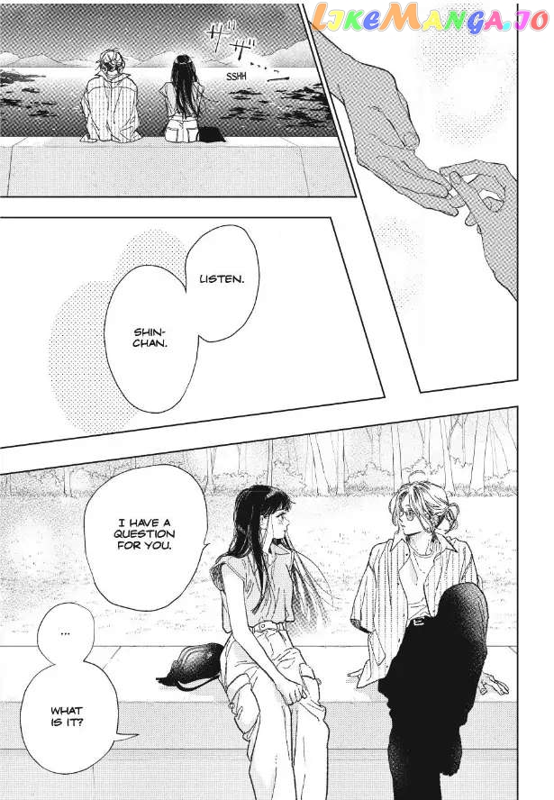 Yubisaki to Renren chapter 38 - page 13